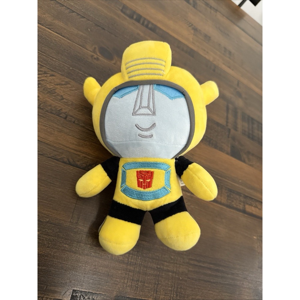 Transformers Plush Bumblebee 9"stuffed Animal Figure Suction Cup Unbranded EUC